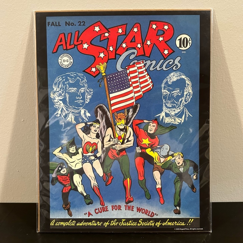 Poster: DC Comics - #22 All-Star Comics, September 1944